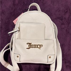 Juicy Couture White Backpack